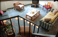 The Courtyards Gainesville Apartment Livingroom
